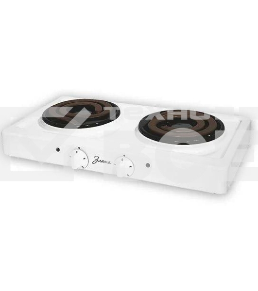 Плита настольная электрическая Злата 214Т белая