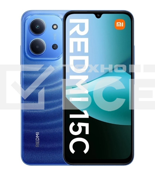 Смартфон Xiaomi Redmi 15C 4/128Gb синий