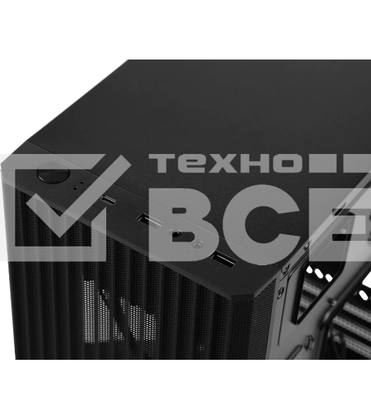 Компьютерный корпус AeroCool/Formula Air Mesh G1 черный без БП mATX 1x80мм 2xUSB 2.0 1xUSB3.1 audio bott PSU