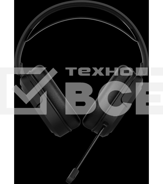 Игровые наушники ASUS TUF Gaming H1 WL черные (2.4 ГГц, 7.1 виртуально, 40мм, неодимовые магниты, 32 Ом, 20~20000 Гц, микрофон, USB-C, PC, Mac, PS4, Nintendo Switch, Xbox One, 90YH0391-B3UA00)