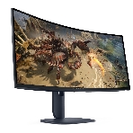 Монитор 34' Dell AW3425DWM VA 3440x1440, 180 Гц, 1 мс, 21:9, 400 кд/м², HDMI 2.1, DP 1.4, USB-C, 2xUSB 3.0, 3.5 Jack, HDR10, FreeSync Premium, изогнутый экран (1500R), черный, фото4