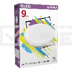 Безрамочный светильник Smartbuy (SBL-BDL-9-4K) 9W/4000К, фото3