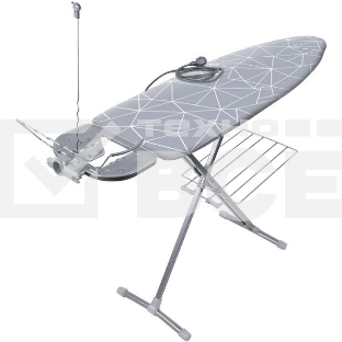 Доска гладильная НИКА Nika best НБТ/4 линии на сером 40х122 см перф. лист, пд/б, удл