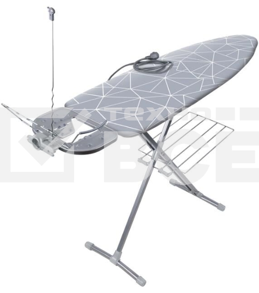 Доска гладильная НИКА Nika best НБТ/4 линии на сером 40х122 см перф. лист, пд/б, удл