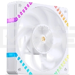 Вентилятор для корпуса JONSBO HF2-120WR Reverse (120x120x25мм, 4-pin PWM, ARGb, 63.3CFM, 29.5dBA, 2200RPM, белый), фото9