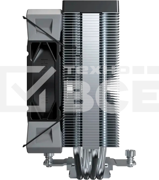 Устройство охлаждения(кулер) Montech NX400 Soc-AM5/AM4/1200/1700/1851 черный 4-pin 34.17dB Al+Cu 220W Ret (NX400BK)