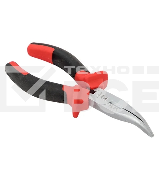 Длинногубцы EKF dgi-160-mas изогнутые, 160 мм Master Basic