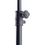 Пюпитр оркестровый STAGG [MUS-C5 T] 2-х секционный с винтовым фиксатором, металлический держатель с регулировкой угла наклона, прочная металлическая конструкция со складными ножками, размеры: 47,5х34,5 см, высота 70-110 см, вес 2,9 кг, цвет черный, фото3