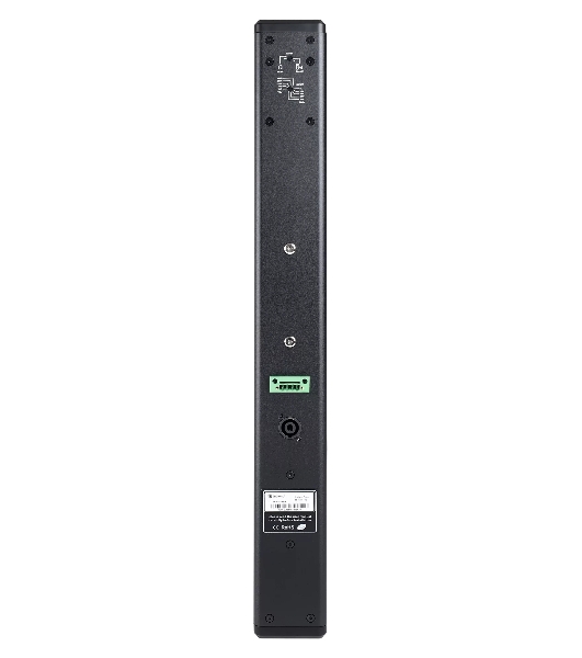 Звуковая колонна Intrend ITSPK-CL425T-B пассивная, 4x2.5', 8 Ом / 100V (100Вт), SPL 113dB, 106Hz-20kHz, 120°x20° (HхV), вес 3.5кг, цвет черный, крепление в комплекте, (цена за 1шт., в упаковке 2 шт.)
