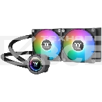Система водяного охлаждения Thermaltake TH240 V2 ARGB Soc-AM5/AM4/1151/1200/1700 черный 4-pin 25.8dB Al+Cu Ret (CL-W361-PL12SW-A), фото 1