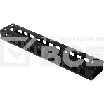 Кабельный органайзер Hyperline CM-2U-MLF-COV 2U шир.:19