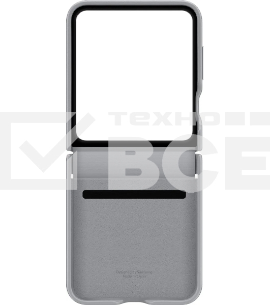 Чехол (клип-кейс) Samsung для Samsung Galaxy Z Flip6 Kindsuit Case Flip 6 (F741) серый (EF-VF741PJEGRU)