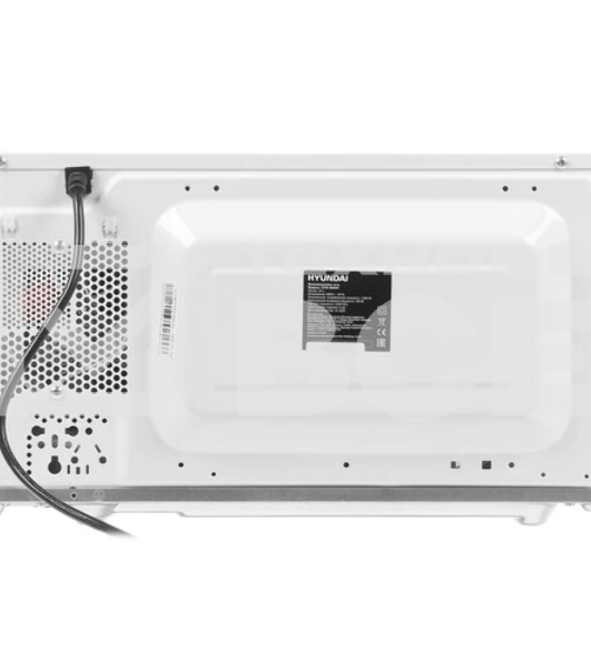Микроволновая печь Hyundai HYM-M2043 белый/черный, 20 л, 700 Вт, переключатели - поворотный механизм