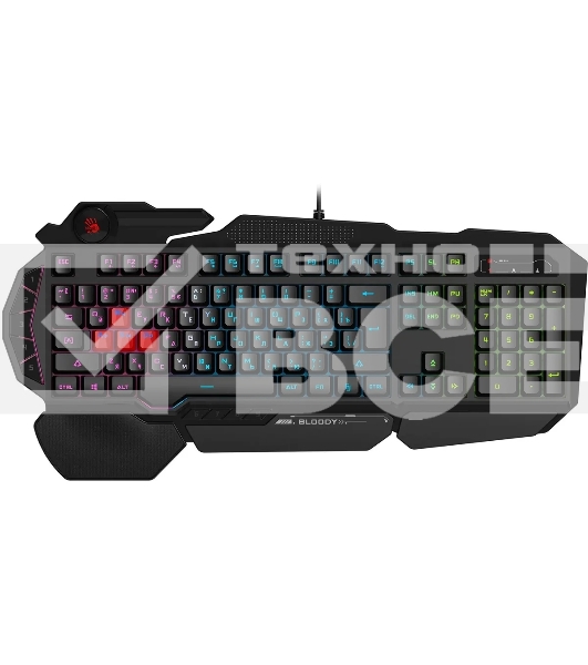 Клавиатура A4Tech Bloody B314 проводная USB черный