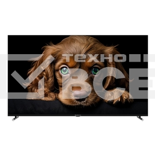 Телевизор Topdevice 50'' TDTV50CQ09U черный  QLED UHD 60Hz Google TV 2/16Гб