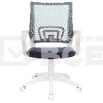Кресло компьютерное Бюрократ CH-W695NLT TW-04 TW-12 темно-серый, сетка/ткань, крестовина пластик, пластик белый, фото15