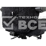 Кресло руководителя Бюрократ T-9950MSG-F Fabric черный Light-20, крестов. пластик, подст. для ног, фото5