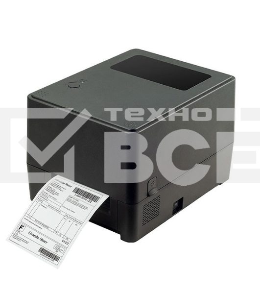 Принтер этикеток Bsmart BS460T термотрансферный, 203 dpi, 152 мм/сек, USB, Ethernet, черный