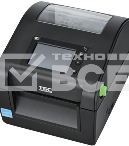 Принтер этикеток TSC DH240T (DH240-A001-0002) 203 dpi, 203 мм/сек, USB, RS-232 (COM порт, Serial), USB Host, Ethernet, чёрный