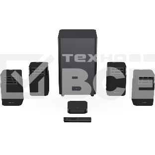 Саундбар Hisense HT SATURN 4.1.2 720Вт+240Вт черный