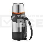 Термос LARA LR04-60 1,3 л, нержавеющая сталь, пищевой нейлон, пластмасса, силикон, фото 1