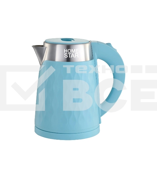 Чайник электрический Homestar HS-1021 (1,7 л) голубой