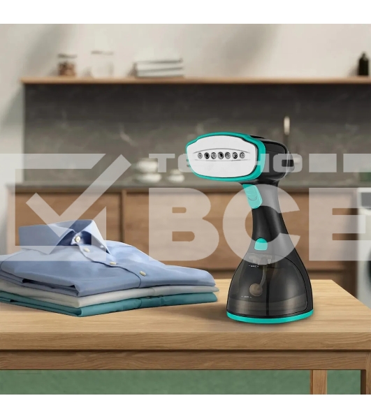 Ручной отпариватель Kitfort KT-9121-3 черно-бирюзовый