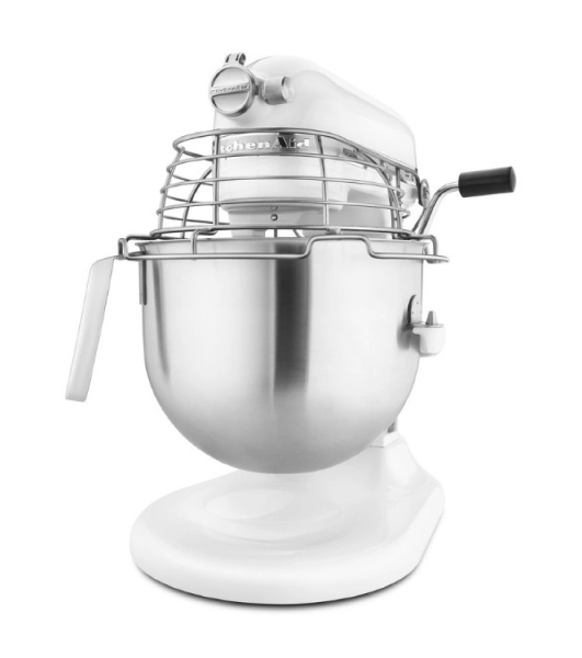 Миксер с подъемной чашей KitchenAid 5KSM7990XEWH Professional 6.9л белый