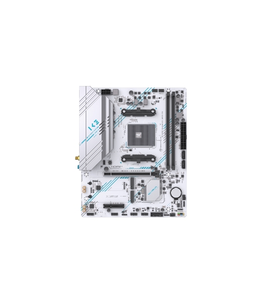 Материнская плата MAXSUN MS-B550M GAMING WIFI ICE, AM4, AMD B550, 2xDDR4, 2xSATA, 2xM.2, 1xPCIe 4.0 x16, 1xPCIe 3.0 x4, 1xHDMI, 1xDP, 1x1Gb LAN, Wi-Fi 5, Bluetooth 4.2, 2xUSB-A 5Gbps, 4xUSB-A 2.0, 3x3.5 мм, 5.1, mATX