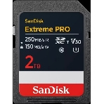 Флешка USB SDXC 2Tb SanDisk Extreme Pro UHS-I Class 3 (U3) V30 200/140 Mb/s SDSDXXD-2T00-GN4IN, фото 1