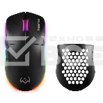 Мышь беспроводная SVEN RX-G980W черная (6+1кл. 50-26000 DPI, ПО, RGB-подсветка, игров. упак), фото 1