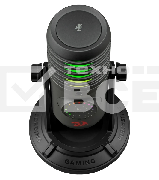 Игровой стрим микрофон Redragon Stellaris GM306 USB,омнидир,подсветка_1