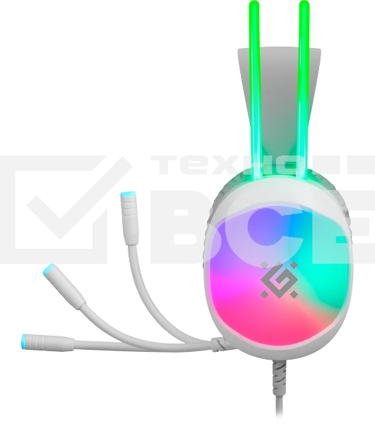 Гарнитура проводная игровая Defender Eclipse белый,