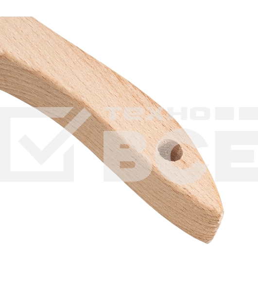 Щетка зачистная Denzel 3-х рядная, прямая проволока из нержавеющей стали с деревянной ручкой, EFP