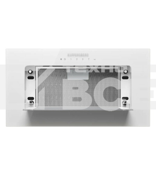 Вытяжка встраиваемая Kuppersberg Innova V 60 белый, 52.6 см, 1300 куб. м/ч, 46 дБ