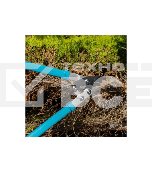 Сучкорез прямого реза Palisad LUXE 750 мм, двухрычажный механизм, двухкомпонентные рукоятки