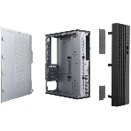 Корпус mATX Eurocase A001 черный, ABS пластик, 2*USB2.0, 2*USB3.0, HD AUDIO, фото2