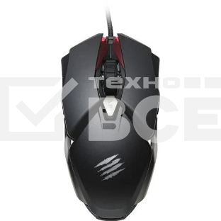 Мышь проводная Mad Catz B.A.T. 6+ черный, 16000 dpi, USB, кнопки - 10
