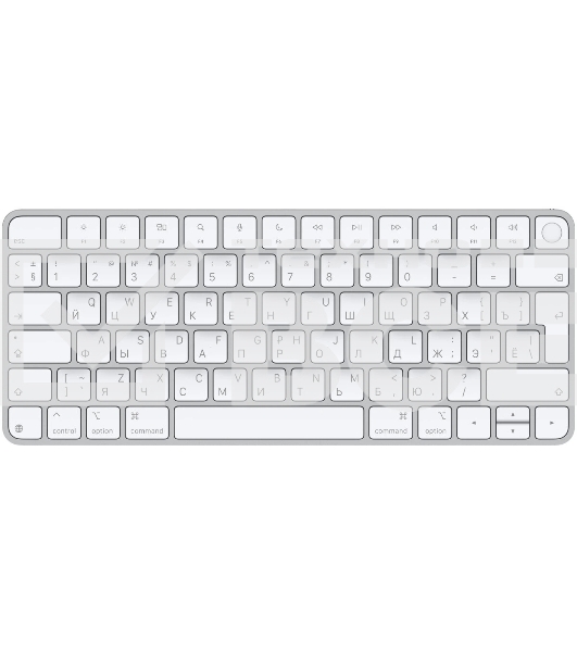 Клавиатура Apple Magic Keyboard with Touch ID USB-C беспроводная, Bluetooth, белый