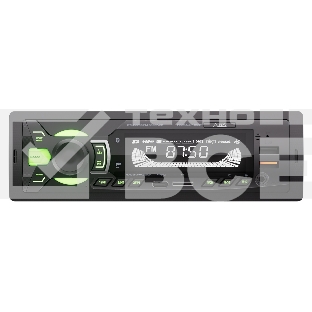Автомагнитола AURA FIREBALL-105BT, 1 DIN, Bluetooth, USB Type-A, AUX