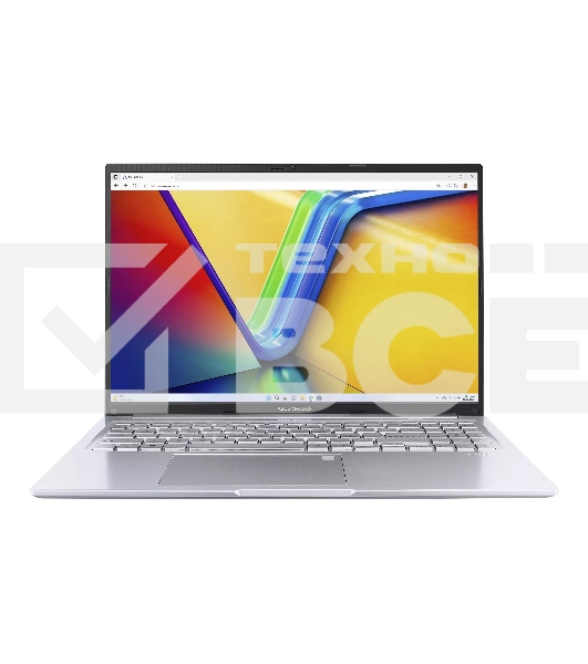 Ноутбук ASUS VivoBook 16 M1605NAQ-SH158/16'/OLED/AMD Ryzen 7 170/16GB/512GB SSD/AMD Radeon 680M/DOS/серебристый/1.88kg