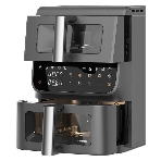 Аэрогриль Centek CT-3107 серый, 2800 Вт, 10 л, сенсор, 10 программ, фото 1