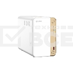 Сетевое хранилище channel QNAP TS-262-4G NAS 2 HDD trays, 2 x M.2 NVMe PCIe Gen 3 x1, 2-core Intel Celeron N4505  2.9 GHz, 4 GB RAM (4GB max), 1x2.5 Gigabit Ethernet , Slot PCIe Gen 3 x2, 2 USB 3.2 Gen 2 (10Gbps) Port, 2xUSB USB 2.0 port, 1xHDMI 2.0, фото2