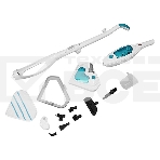 Паровая швабра Blackton Bt SM1115 White-turquoise, Мощность 1300 Вт, 2 в 1. Вертикальная и компактная, Давление 1 бар, Резервуар для воды 300 мл, Резервуар для моющего средства 180 мл Время неприрывной работы до 20 минут, Быстрая и эффективная очистка все, фото2