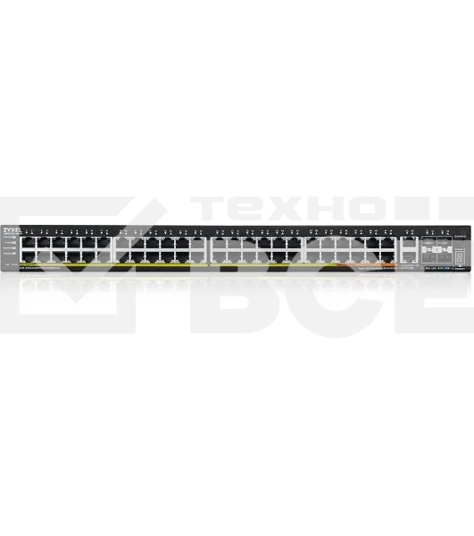 Коммутатор L3 Access Zyxel NebulaFlex Pro XGS2220-54FP, rack 19