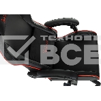 Кресло игровое A4Tech Bloody GC-780 черный, сиденье черный кожзам с подголов. крестов. металл черный, пластик черный, фото24