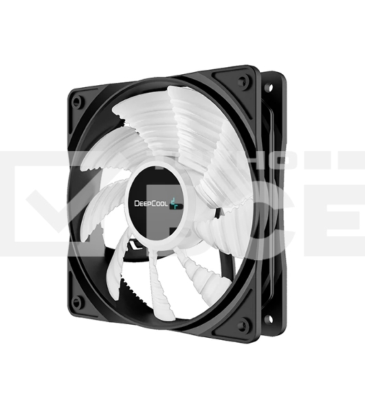 Вентилятор для корпуса DEEPCOOL RF120B черный, 120 мм, 1300 об/мин, 21.9 дБ, 3 pin