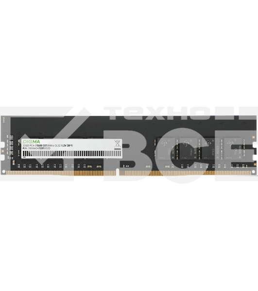 Оперативная память Digma, DDR4, 32GB (1x32GB), 3200MHz, CL22