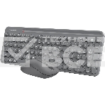 Клавиатура + мышь A4Tech Fstyler FG3300 Air2 клав:серый мышь:серый USB беспроводная slim Multimedia, фото3