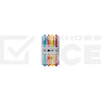 Клемма Rexant СМК 222-424 проходная 4 полюса (0,08-4мм²), серая (25 шт/уп), фото4